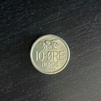 Norvégia - Norway - 10 ore - 1966 coin