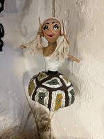 Kézműves felfüggeszthető balerina díszcsomagolásban