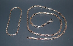 #21 Valódi ezüst - 925 sterling - ékszer szett, jelzett (94,8 gramm)