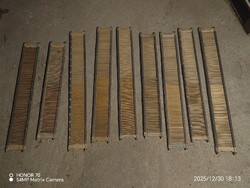 Nádból készült szövőszék bordák