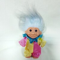 Vintage Russ troll szörnyecske baba 14  cm.