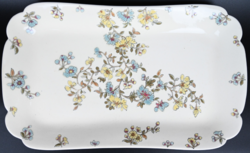 GYÖNYÖR, NAGYMÉRETŰ ZSOLNAY PORCELÁN TÁL, PECSENYÉSTÁL,KÍNÁLÓ