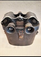 Carl Zeiss Jéna Marineglas német háborús távcső tokjával