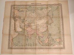 Ázsia térkép a gyarmati időkből