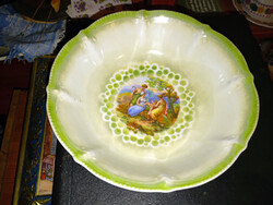 ANTIK BAVARIA mitológiai jelenetes porcelán MÉLY KÍNÁLÓ TÁL - Art&Decoration