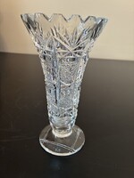 Metszett kristály váza - hibátlan