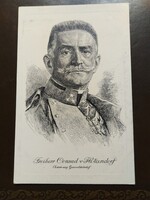 CONRAD VON HÖTZENDORF K.U.K. Képeslap