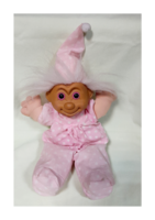 Vintage Russ troll szörnyecske baba 32 cm.