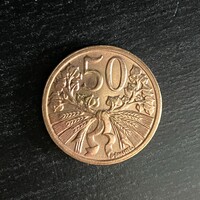 Czechoslovakia - 50 heller - 1947 coin