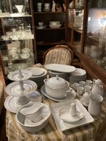 Hollohazi Pannónia etkeszlet 12 személyes és 6 személyes kávés készlettel