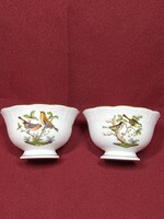 Herendi Rothschild mintás tejszínhab csészék