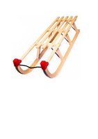 Fából készült szánkó