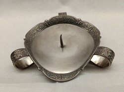 Vintage stílusú fém GYERTYATARTÓ