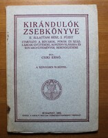 Könyv, Csiki Ernő Kirándulók zsebkönyve II./2. fűzet 1925