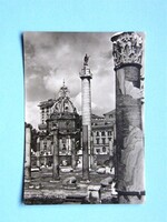 Képeslap (6) - Olaszország - Róma - Traianus fóruma 1960-as évek