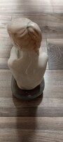 Zsolnay porcelán akt figura 31cm