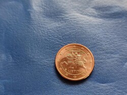 LITVÁNIA 5 EURO CENT 2021 UNC! RITKA! LÓ!