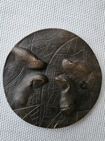 Településfejlesztő Társadalmi Munkáért,Békés Megye,szignózott emlékérem