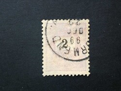 Magyarország 1899 Feketeszámú 2 kr. (K)örmend, borítékmaradvány I