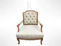 Kényelmes, tágas neobarokk stílfotel