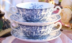 Angol Johnson Brothers leveses csésze párban