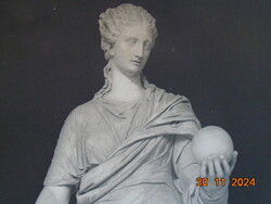 URÁNIA SZOBOR Vatikán Múzeum fotónyomat,edizione inalterabile,Franklin Nyomda képanyag archivumából