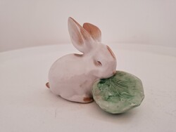 Zsolnay Nyuszi Káposztalevéllel