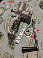 RETRO öntöttvas húsdaráló , húsdarálós keksz- sütikinyomóval