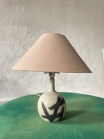 Kerámia asztali lámpa, Eigil Hinrichsen, Dánia, 1960-as évek
