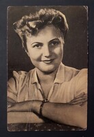 Zentai Anna színésznő képeslap