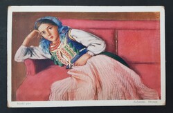 III.Kir.Honvéd gyalogezred 407.zászlóalj pecsét képeslap