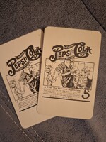 Ritka 1985-ös Pepsi Cola kártyanaptár – Borsodi Sörgyár felirattal