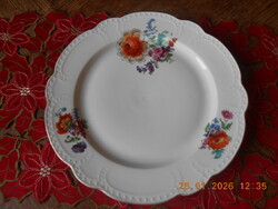 Antik Zsolnay gyöngyös süteményes tál