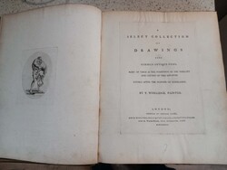 1768 ART Drawings from Antique GEMS T. Worlidge illustrációival