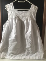 BLÚZ - CSIPKE - PAMUTVÁSZON - HIBÁTLAN