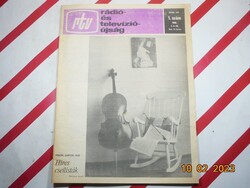 Régi retro - rtv - Rádió-és Televízióújság - 1988. január 4-10. - Születésnapra ajándék.