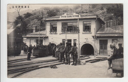 Lupény ( Lupeni ) bánya bejárat fotólap 1938 (E0025)