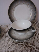 Régi Bavaria porcelán trió