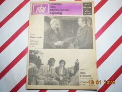 Régi retro - rtv - Rádió-és Televízióújság - 1987. december 7-13. - Születésnapra ajándék.