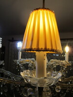 9 Régi kicsi lámpaernyő lámpa búra  izzóra tehető