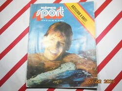 Retro régi újság - Képes Sport - 1982. augusztus 10. - Születésnapra ajándék.