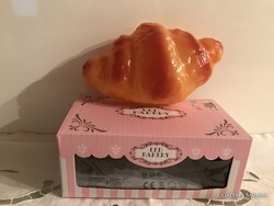 LÁMPA  - CROISSANT  - ÚJ - 15 x 9 x 5 cm - ELEMMEL MŰKÖDIK