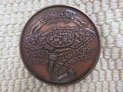 Fritz Mihály (1947-) 1988. '20 éves a MÉE Fejér megyei Szervezete bronz emlék érem.