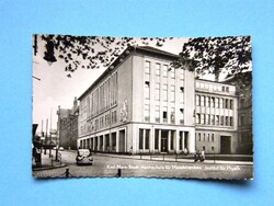 Képeslap (7) - Németország (NDK) - Karl-Marx-Stadt - Épületgépészeti Egyetem 1960-as évek - 9x14 cm