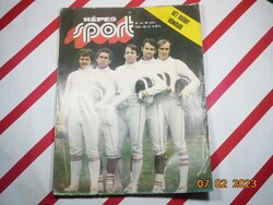 Retro régi újság - Képes Sport - 1982. július 27. - Születésnapra ajándék.