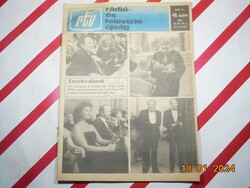 Régi retro - rtv - Rádió-és Televízióújság - 1987. november 30-december 6. - Születésnapra ajándék.
