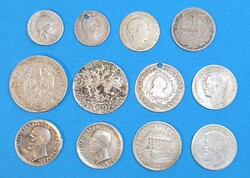 Ezüst érmék egy csomagban