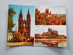 Képeslap (7) - Németország (NDK) - Meißen (Meissen) mozaik 1970-es évek