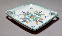 Gorka Géza habán stílusú kerámia kínálótál ALKUDHATÓ