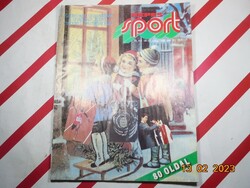 Retro régi újság - Képes Sport - 1988. december 13. - Születésnapra ajándék.